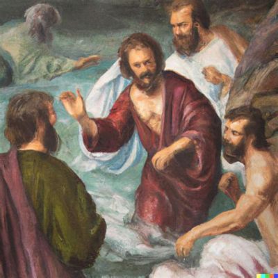  'The Baptism of Christ' 은 신비로운 빛과 조화로운 구도로 가득한 작품!